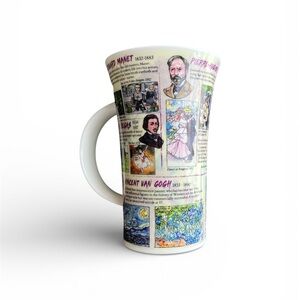 NEW Dunoon Impressionists Fine Bone China Mug Glencoe Shape Monet Van Gogh